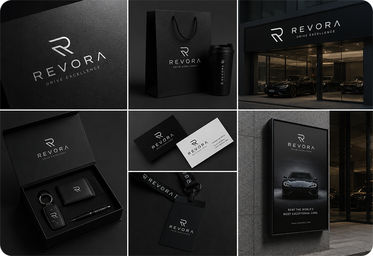 Revora — kompletna identyfikacja marki