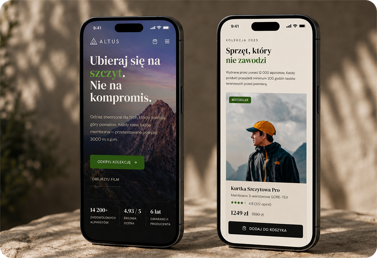 FXTrade — mobilny sklep z odzieżą outdoorową
