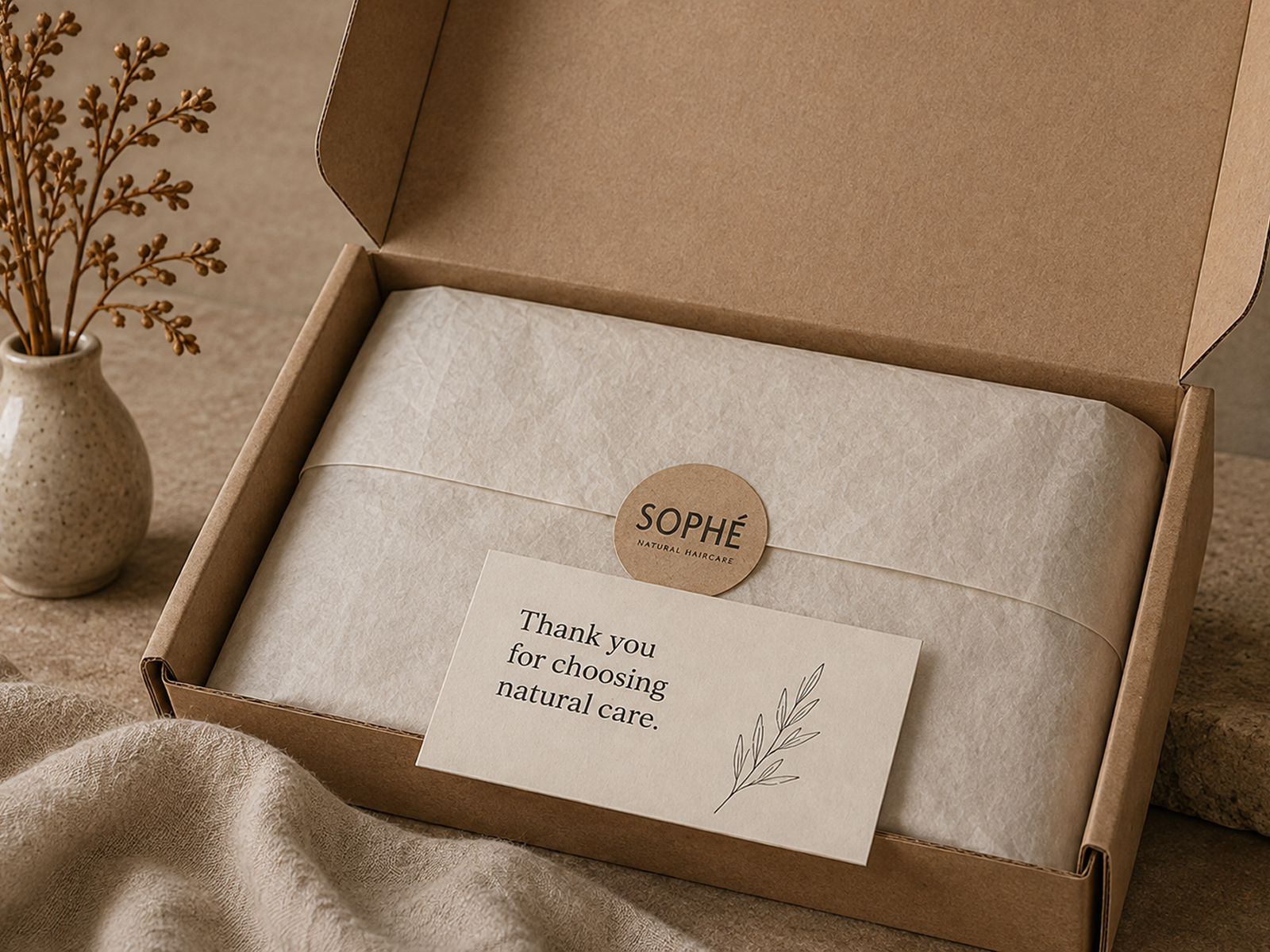 SOPHÉ - pudełko z opakowaniem, unboxing